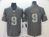 Nike Saints 9 Drew Brees Gray Camo Vapor Untouchable Limited Jersey,baseball caps,new era cap wholesale,wholesale hats